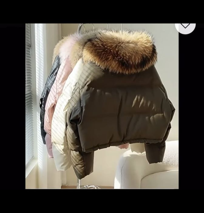 Geaca cu blana naturala