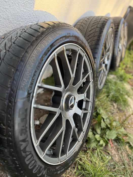 Jante R19+ anvelope mercedes iarna cu center lock