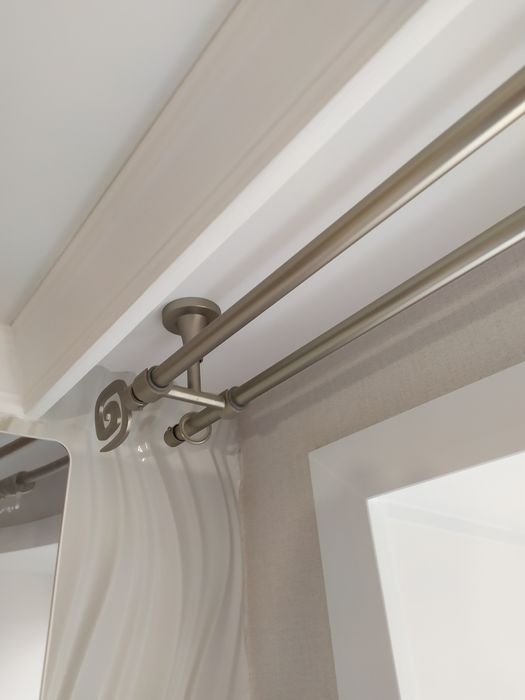 По олочный двойной карниз