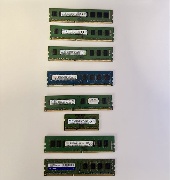 Рам памети: DDR4 DDDR3 за копютри и лаптоп Samsung SK Hynix