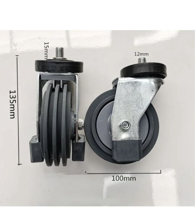 Колеса для тележки 100 мм