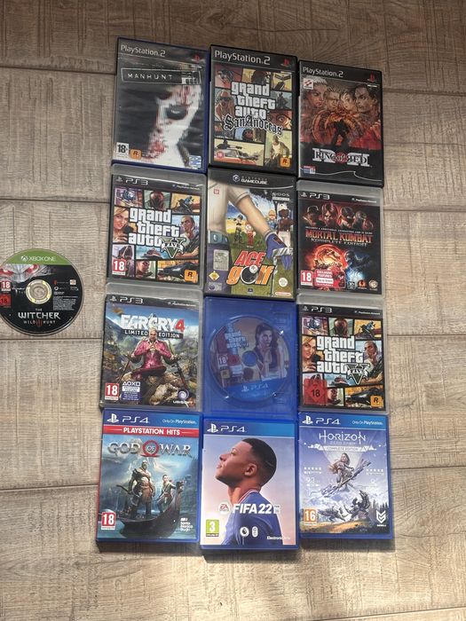 Lot/Bundle Jocuri Playstation 4 , Playstation 3 , PlayStation 2 , Nintendo Gamecube ,Xbox One