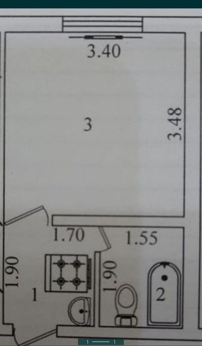 Продается метро Максим горький 1 ком 18 кв метр 2 этаж