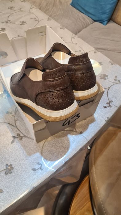 Мокасини от естествена кожа