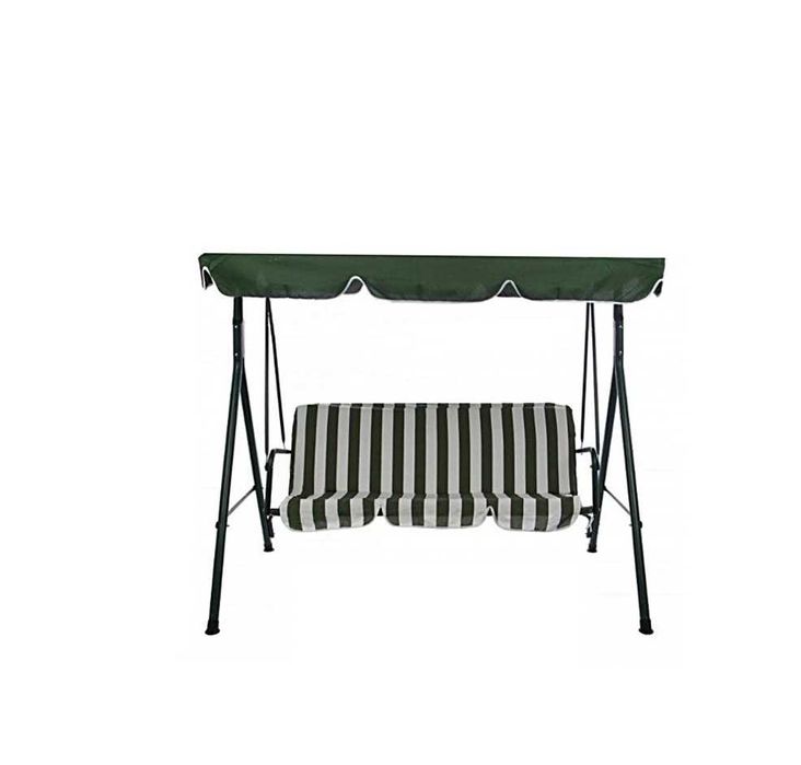 Balansoar Leagan Banca Metal Verde Curte Gradina Terasa 3 Persoane Relaxare Livrare GRATUITA !