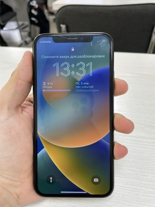 Iphone x qora 128 tali yomkst 100 hc qati alishmagan ochilmagan