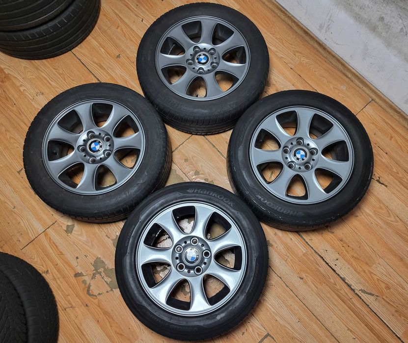 джанти 16" 5х120 BMW летни гуми 205/55/16
