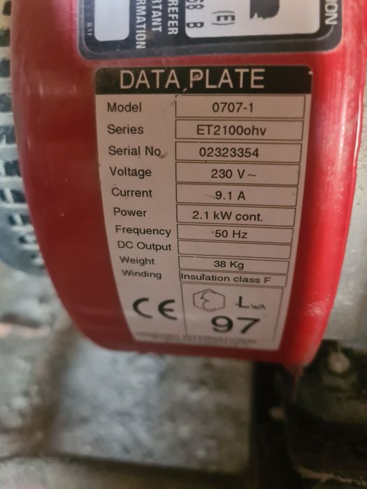 Продается бензиновый генератор производства  сша