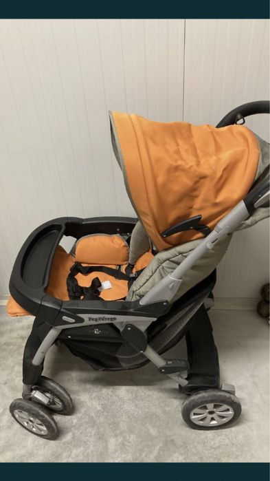 Peg Pereggo Детска количка + Кошче за кола