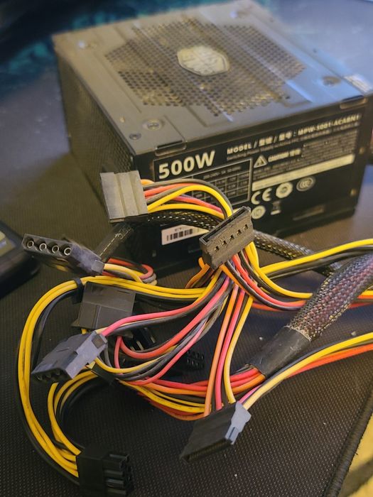 Cooler Master 500W блок питания для ПК / Kompyuter blok pitaniya