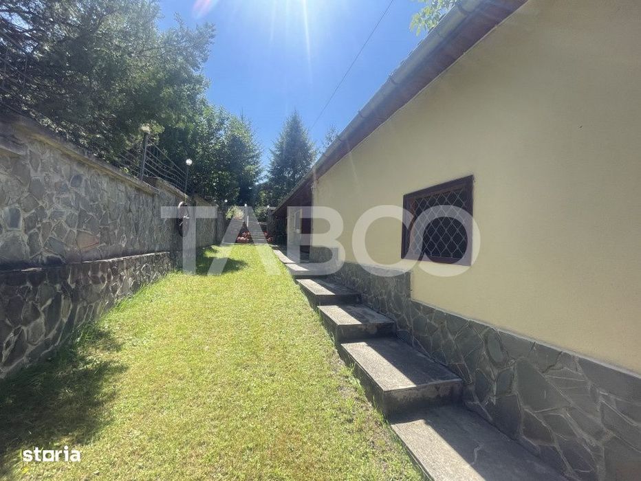 Casa individuala zona de munte 6 camere si teren 1030 mp Vale Sibiu