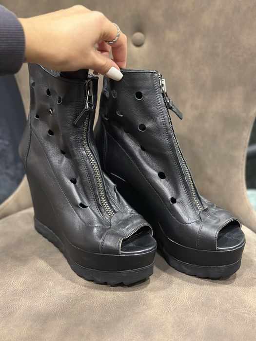 Платформи Bianki естествена кожа