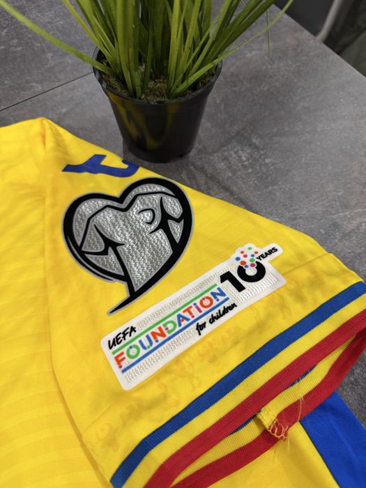 Tricou de Fotbal Joma Romania Home sez. 25/26 Stanciu 10