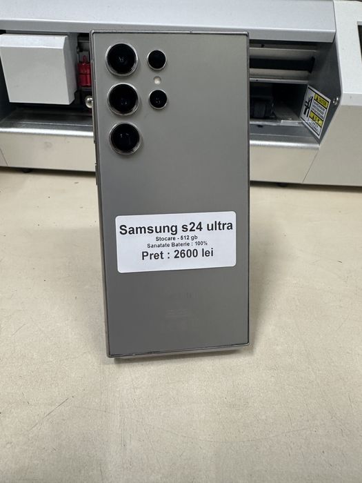 Samsung s24 ultra / 512 gb /12 gb ram Impecabil ca Nou / garantie