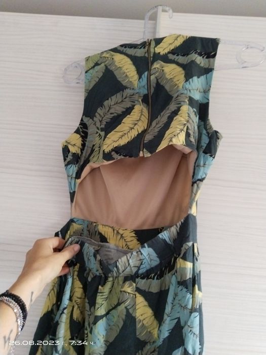 Дълъг гащиризон с италиански джоб