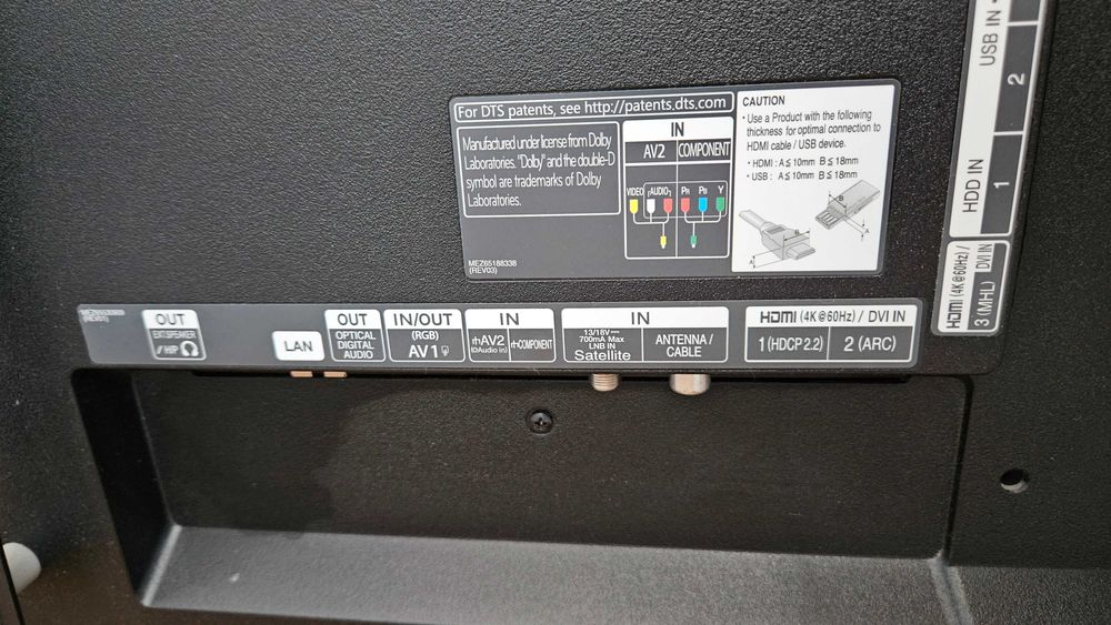 Телевизор LG диагональ 55'' (139,7 см)