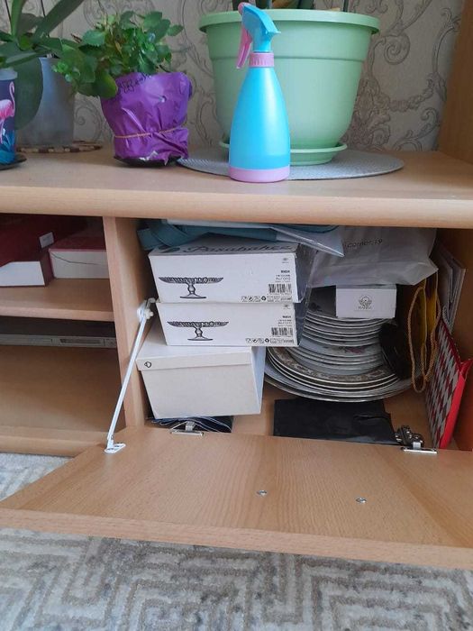 Шкаф стенка,  орех