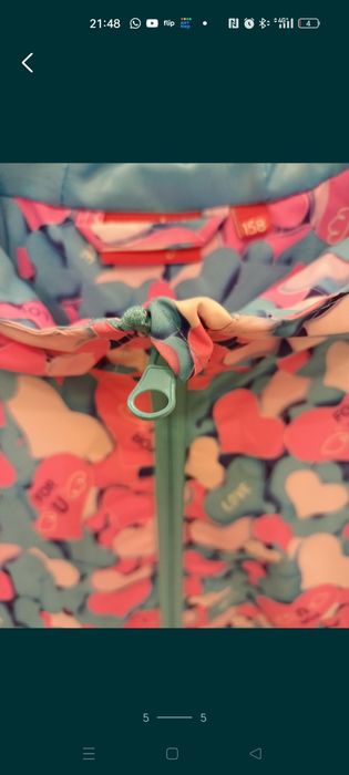 Ветровка для девочки