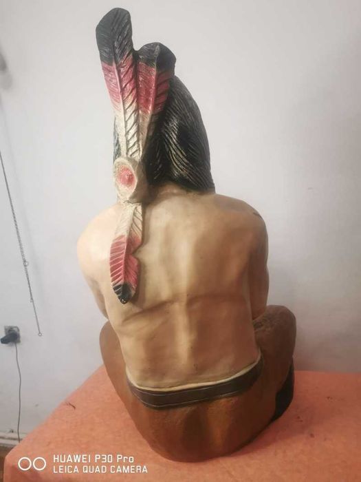 Indian statuie decor din fibra de sticla