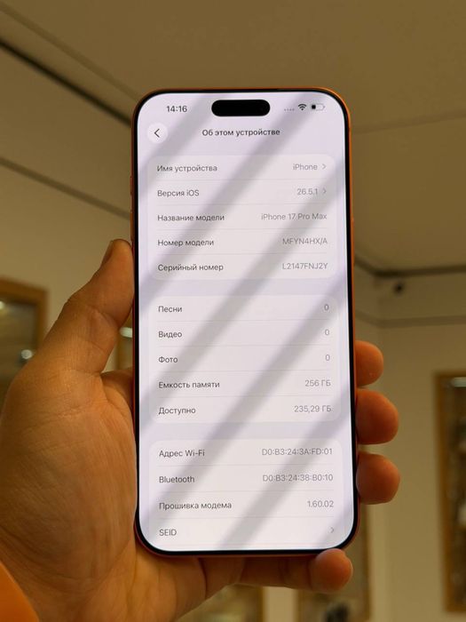 iPhone 17 Pro Max | 256 GB