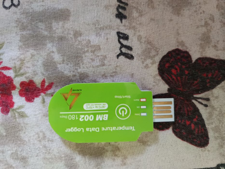 înregistrator de date de temperatură USB (Temperature Data