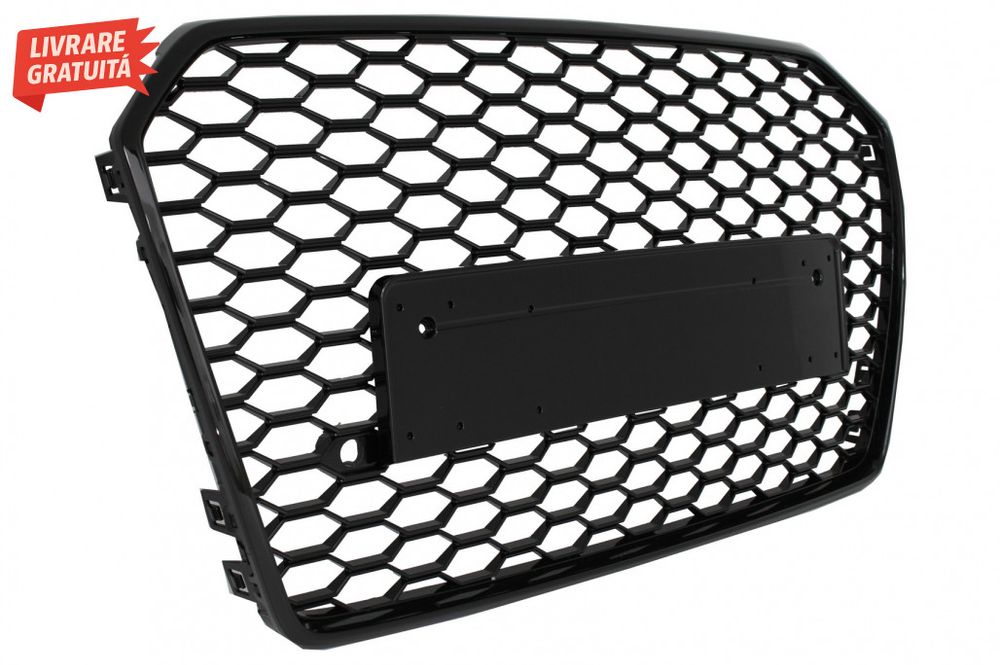 Grila Bara Fata Audi A6 4G RS6 Design Facelift (2015-2018)