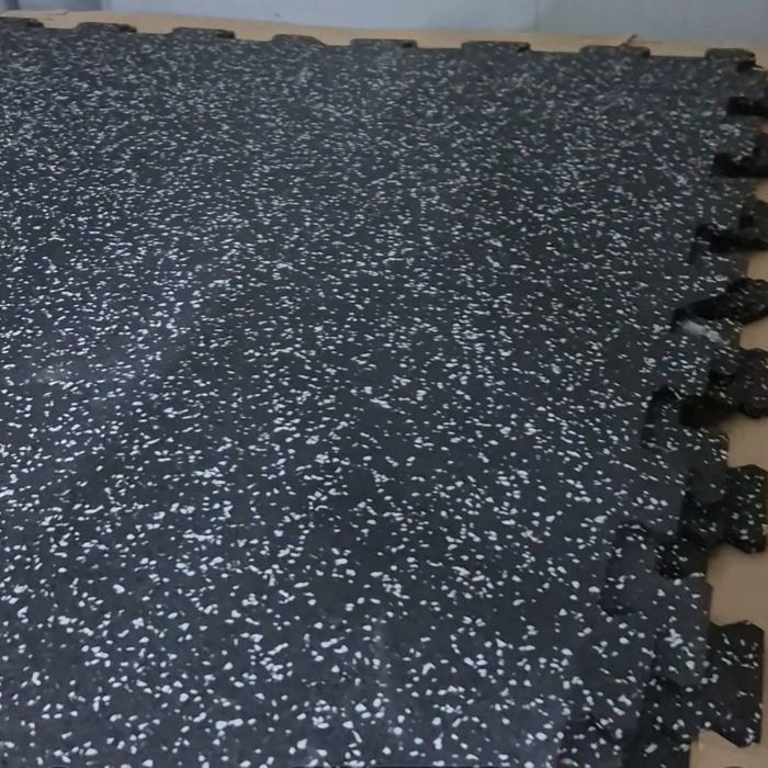 Подова настилка/ Гумена Фитнес настилка плоча - пъзел   956×956×8 см