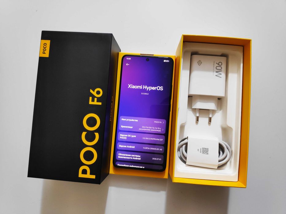 Poco F6 (12+12/512гб) Игровой телефон Поко Ф6