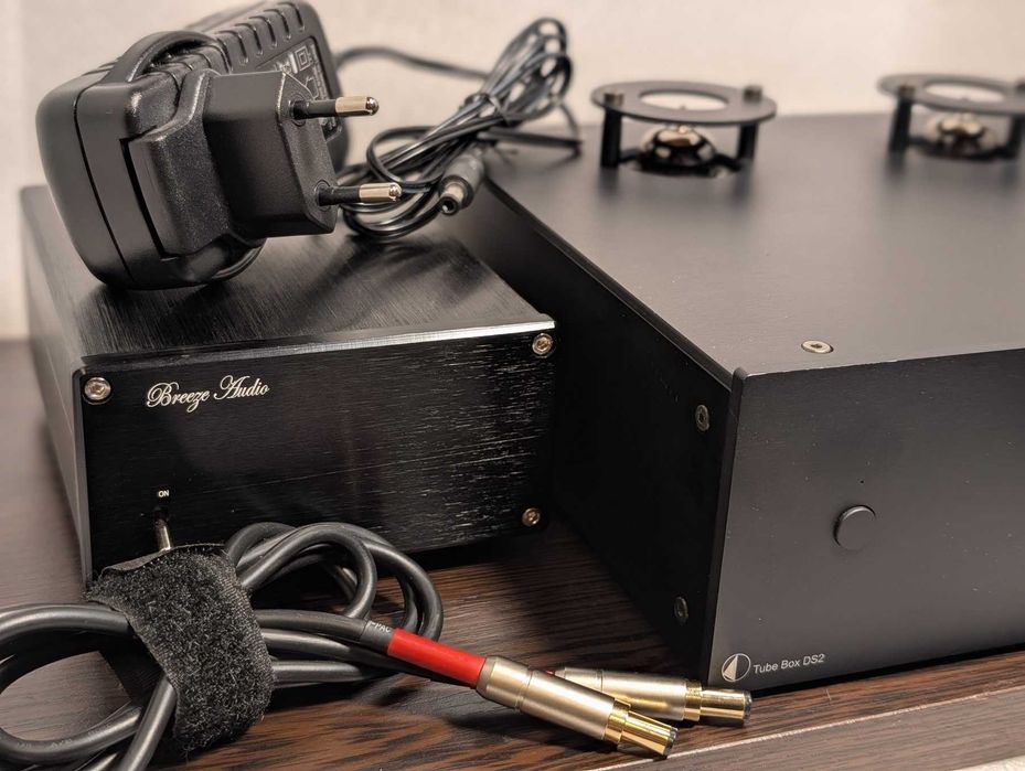 Pro-Ject Tube Box DS2 лампов RIAA предусилвател