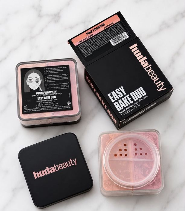 Пудра Huda Beauty easy bake duo