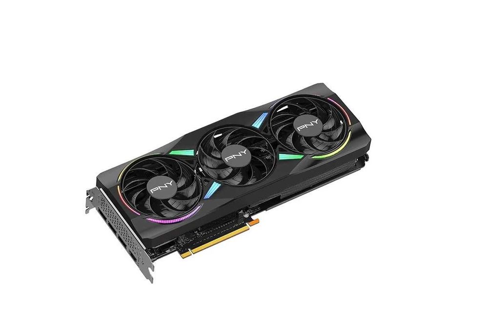 - Видеокарта PNY RTX 5070 XLR8 RGB OC 12GB (VCG507012TFXXPB1-O)