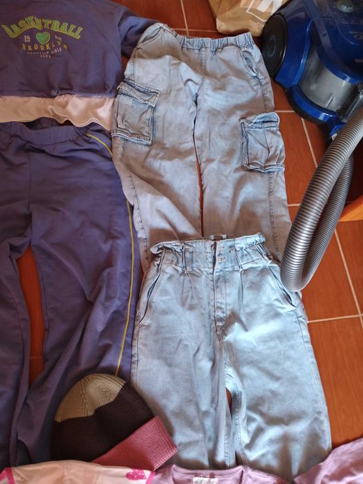 Lot haine fetiță măsură 152-156 cm