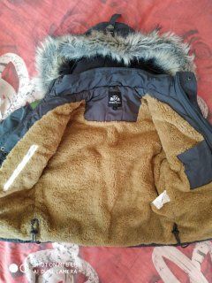 Пуховик очень теплый