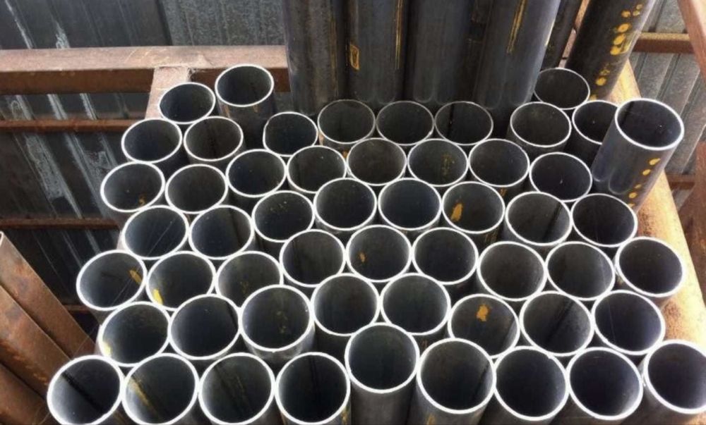 Țeavă Stâlp Rectangulară Neagră Gard 100x100x3 6ml