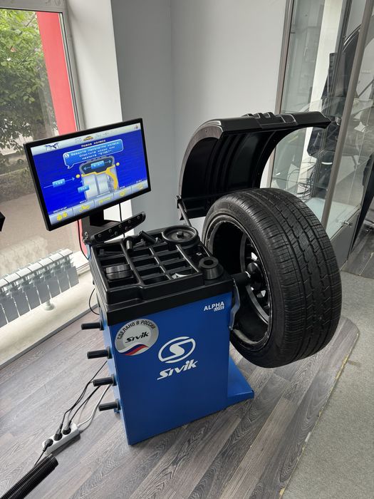 Балансировочный станок SIVIK для шиномонтжа вулканизация балансировка