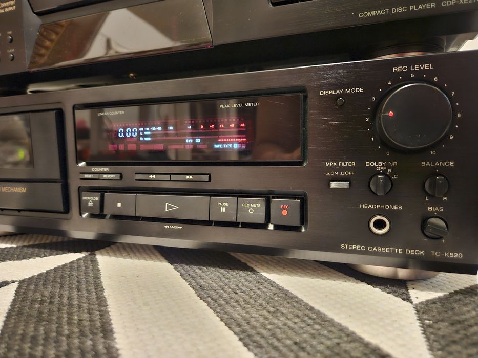 Deck Sony TC-K520 3Motors Japan