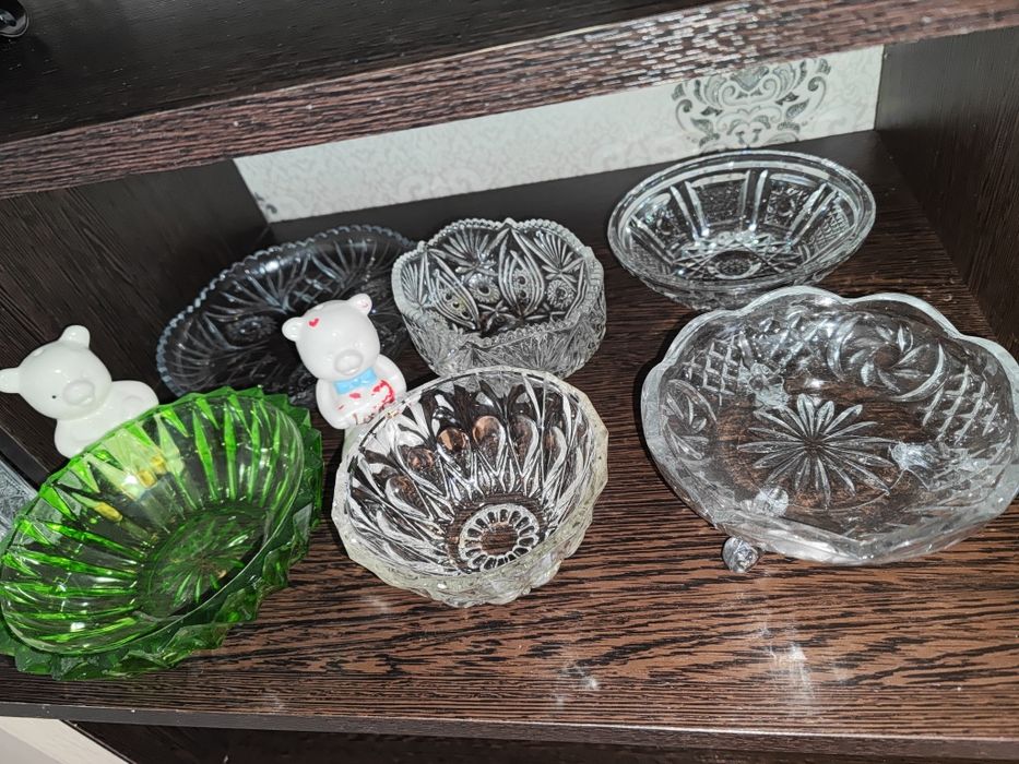 Посуда разная хрусталь стекло СССР