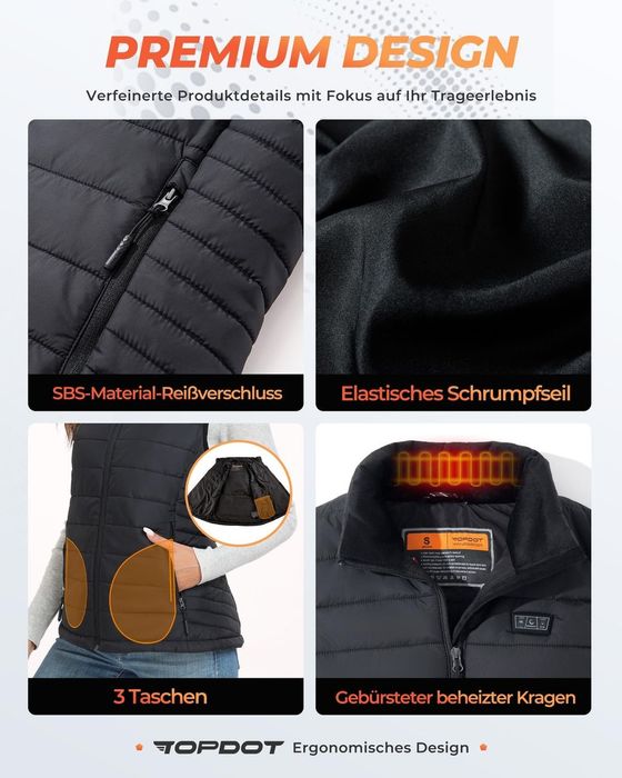 Veste încălzite cu acumulator - Germania