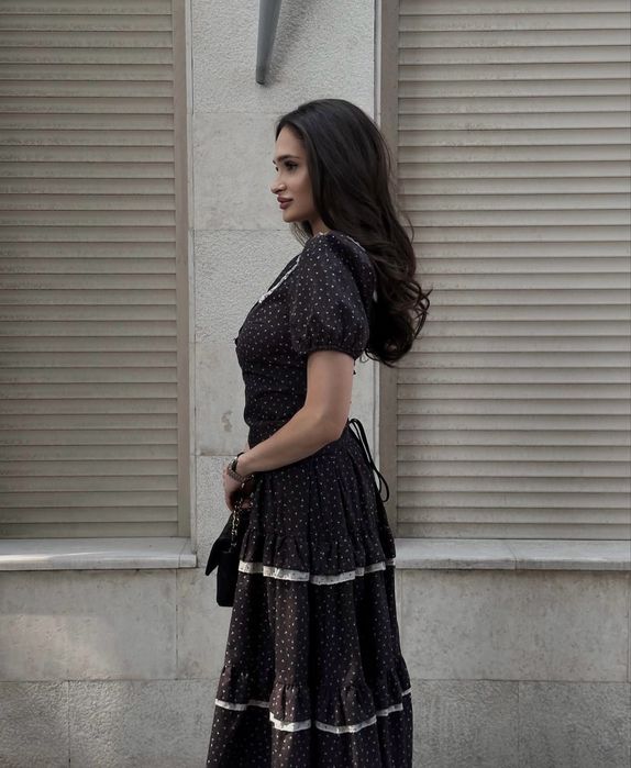 Платье с корсетом