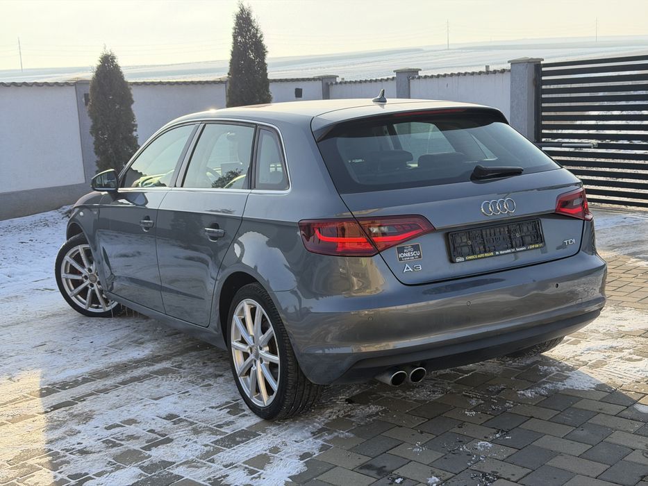 Audi A3 2.0 TDI S-Line • 2015 • Automat • 150 CP •Full Led