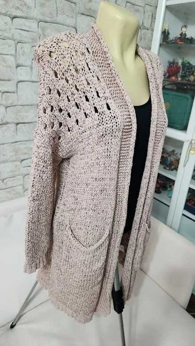 Cardigan Jean Pascale,marimea S si mai mult,72%bbc,stare buna