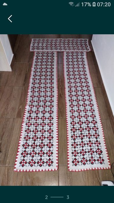 Draperii cusute traditional