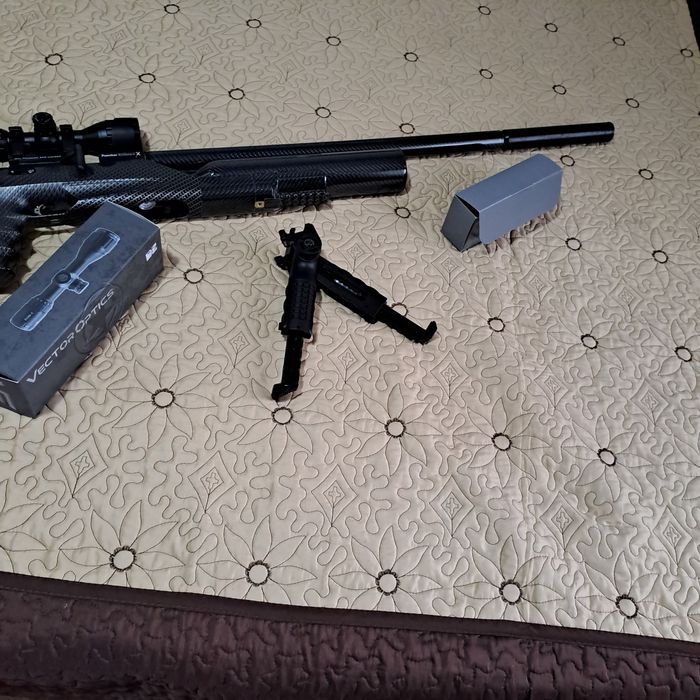 Armă cu aer comprimat kral arms cal 22cal(5,5)