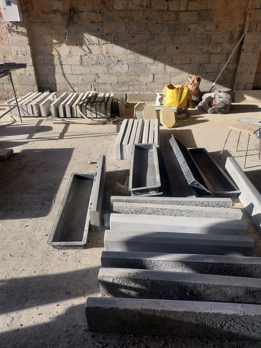 Брусчатка и бордюр