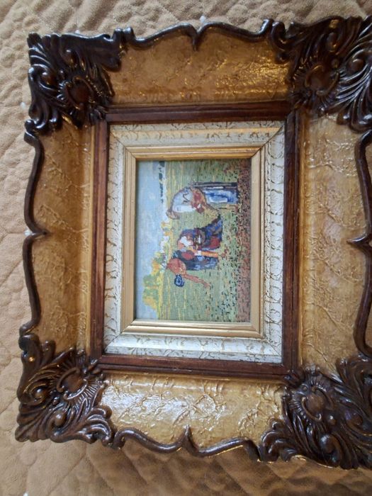 Goblen "Semănătoare" 16/11 cm