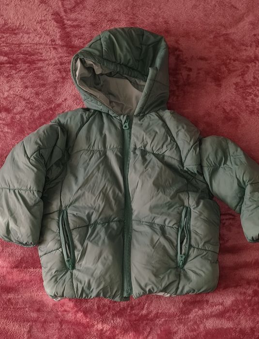 Geaca pufoasa copii Zara 98 cm