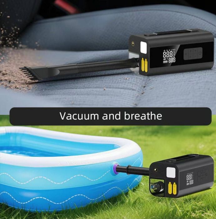 Jump Starter, бустер, пылесос, Повербанк, Powerbank, poverbank