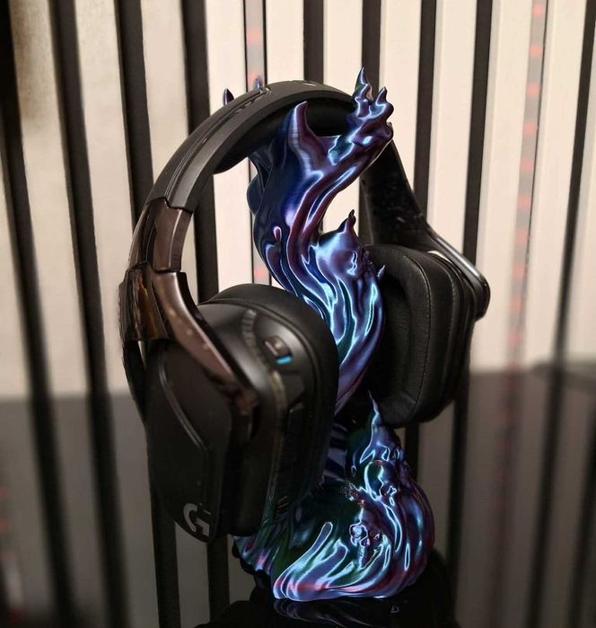 Suport Căști Gaming – Design Artistic 3D Print