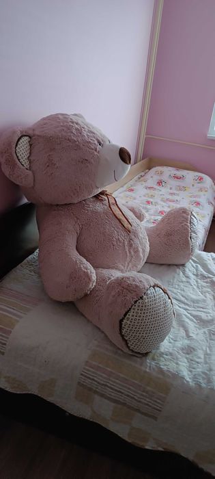 Плюшен огромен мечок, 130 см. височина