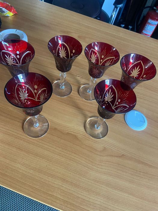 Vand pahare de cristal